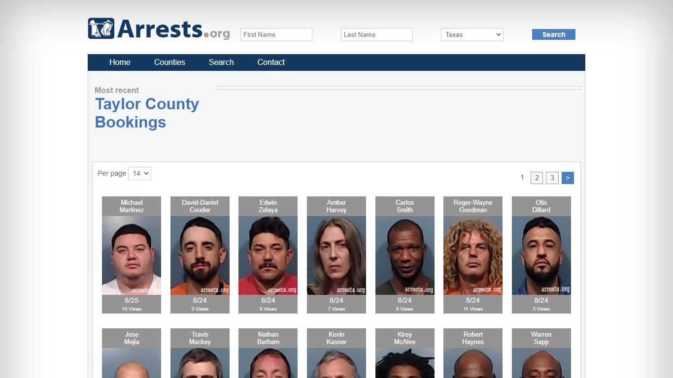 Taylor County Arrests and Inmate Search