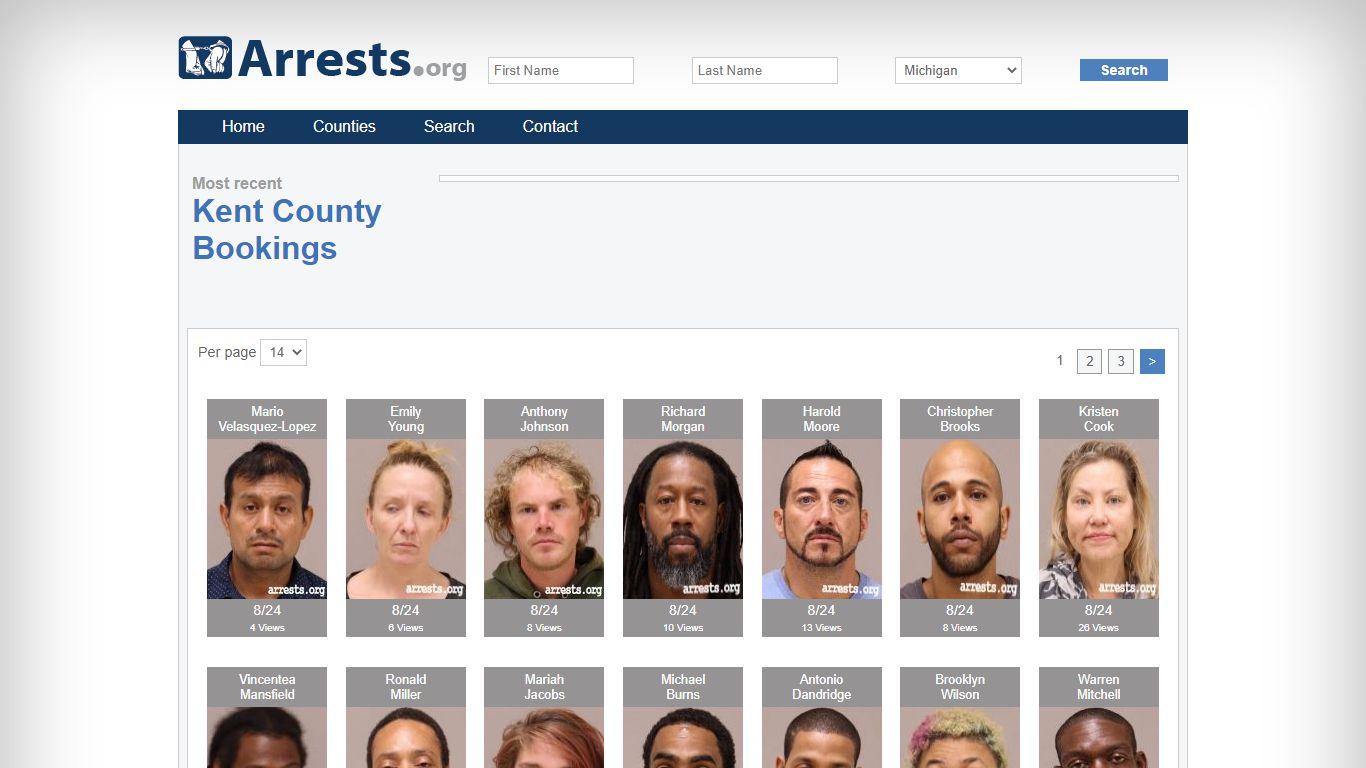 Kent County Arrests and Inmate Search